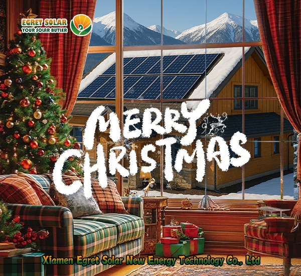 ¡Egret Solar os desea una Feliz Navidad!