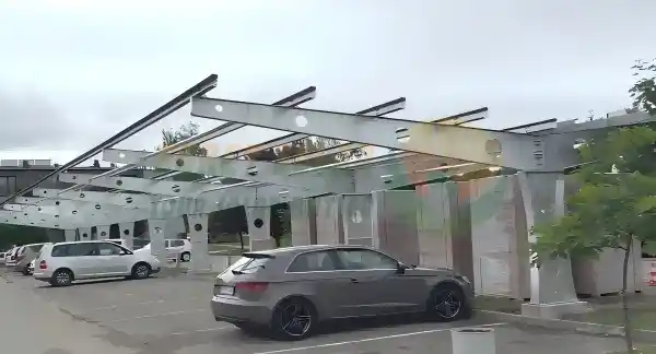Finalización exitosa del proyecto europeo de cochera solar de doble cara