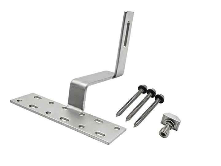 Sistema de montaje solar con gancho de techo