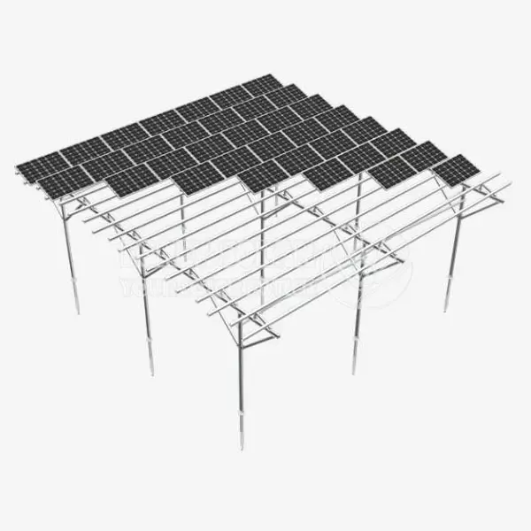 Sistema de montaje agrícola solar