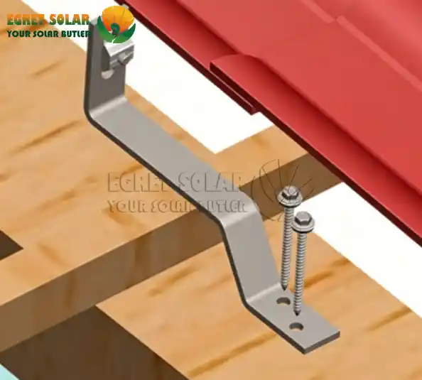 Gancho de techo de tejas de cerámica solar