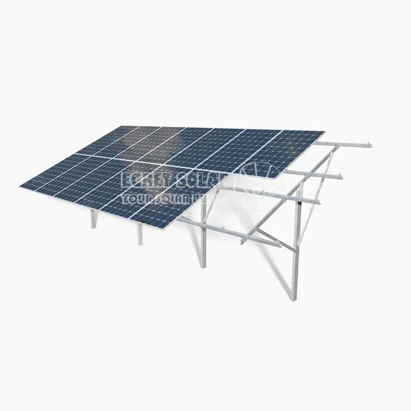 Sistema de montaje solar de acero